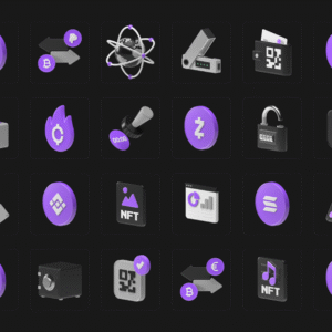 500 Editable 3D Icons