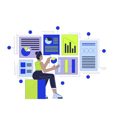 Sales purchase database of company