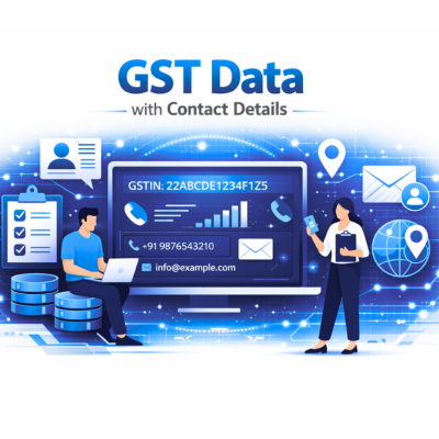 GST Data with Contact Details