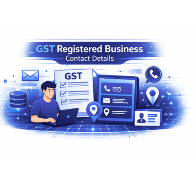 GST Registered Business Contact Details