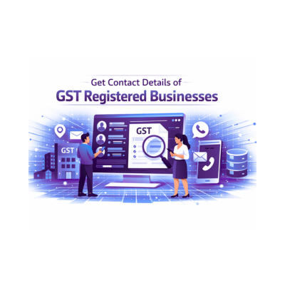 Get Contact Details of GST Registered Businesses